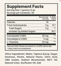 Hemp and Hers Daily Balance CBD CBG gummies packaging 20mg